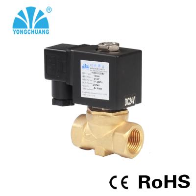 China YONGCHUANG YCD51 General CE Approved Pilot Operated Diaphragm Solenoid Air Water Valves 12v DC for sale