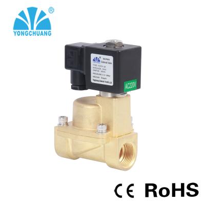 China Steam Steam Solenoid Valve 220v AC For Boiler for sale