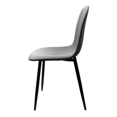 Chine Chaise de salle à manger sans bras avec cadre en métal moderne de W48cm portant fort à vendre