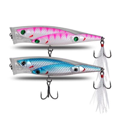 China ABS WHL 014 100mm 14g Fishing Lure Hard Bait Topwater Plastic Artificial ABS Bait Lure Hard Fishing Tackle for sale