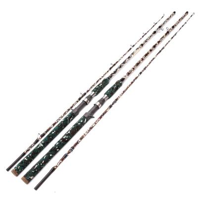 China 2 Section OBSESSION Heavy Duty Fishing Rod Snakehead Fishing Rod Carbon Surf Casting Stainless Steel Travel Catfish for sale