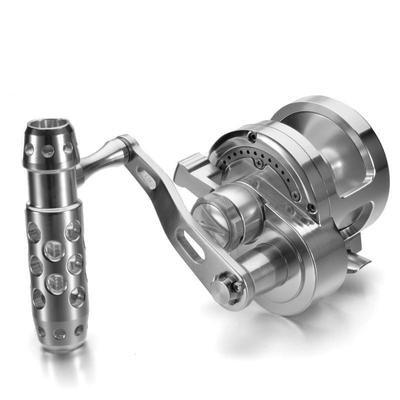 China WEK New 7+1 Straight Ball Bearing Style Drum Reel Sea Fishing Gear Reel Fishing Fishing Reels Saltwater for sale