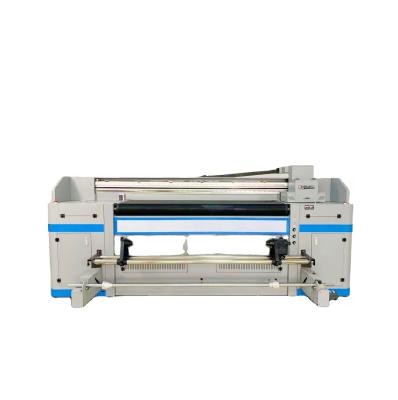 China Flatbed Mylar Bag Printer 1.9m UV Heavy Duty Hybrid Printer with 3200 Printheads for sale