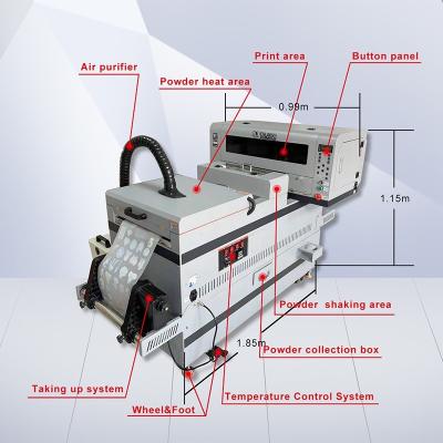 Cina Macchine da stampa DTF ad alta produttività con testina di stampa xp600 in vendita