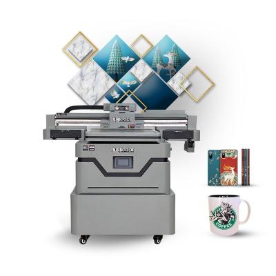 China Industrial UV Flatbed Printer for Large Size 60*90cm Operating System Window7/8/9 for sale