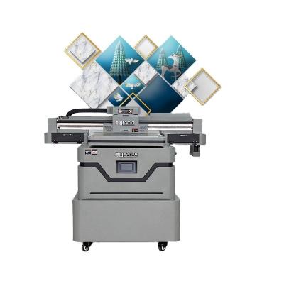 Cina Stampante flatbed UV 220v HD Camera 6090 Stampante UV flatbed a getto d'inchiostro digitale A1 600 dpi in vendita