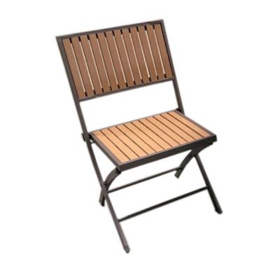 China Modern Wood Grain Outdoor Furniture Patio Sets Garden Chair In Camping Activities for sale