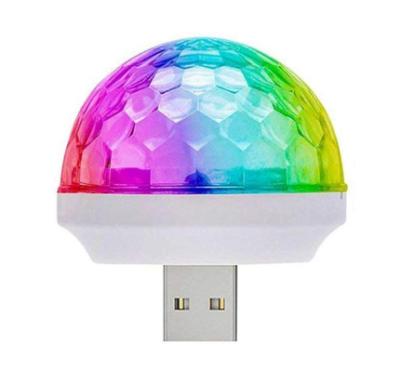 China Cheap Car USB Mini Disco Light, Halloween DJ Party Lights Magic Disco Ball for Christmas Parties Pool Club Church Karaoke for sale