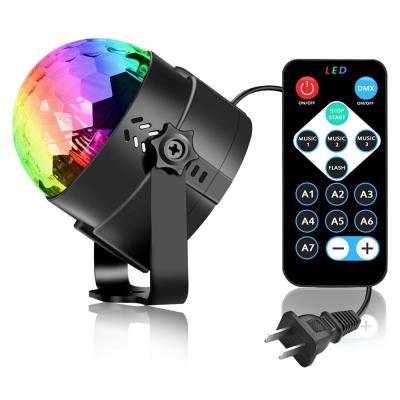 China Magic LED Ball Factory Sound Activated Tooth Blue Multi-Colors Changing RGB USB MP3 DMX DJ Light Led Disco Ball Light for sale