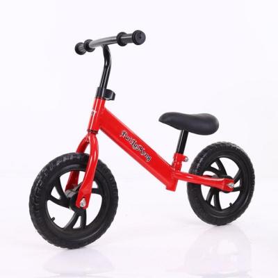 China China Wholesale Cheap Flat Earth 12 Inch 2-7 Years Old Kids Foot Pushed No Pedal Balance Bicycle Slide Kids Balance Bike For Baby for sale