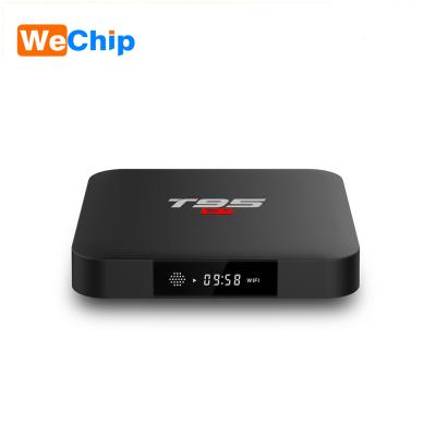 China USB 3.0 2019 Hot Selling Wechip Amlogic S905W Quad Core Android 7.1 TV Box T95S1 With Voice Function for sale