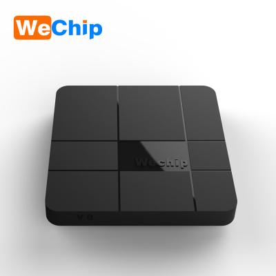 China Cheapest v8 v8 v8 android tv box v8 v8 support wechip v8 android core 16gb 4k tv box wechip amlogic s905w quan for sale