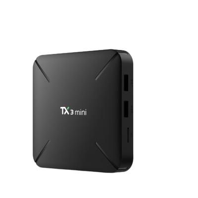 China Factory price best quality mini android 7.1 TV box Amlogic s905w 2G/16G TX3MINI smart tv box TX3 for sale