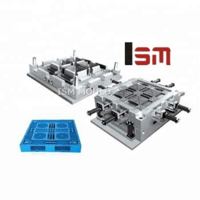 China Heavy Duty Euro Standard Plastic Injection Molds Plastic Pallet Mold for sale