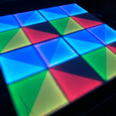 China Club DJ Disco DMX512 Dance Floor KTV Nightclub Wedding Dance Floor Brick Dancing Light for sale