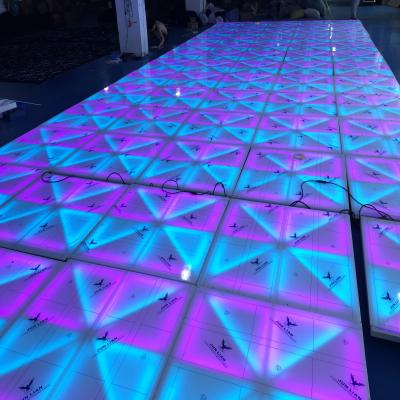 China 24 Kinds Attractive DMX Light DMX RGB Colorful LED Acrylic Effects Stage Dance Floor Equipments For Disco Nightclub Stage Show Party for sale