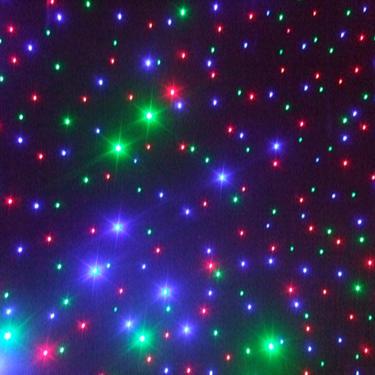 China 3A / 10A Party Show Night Club Decoration DMX512 Control RGB 3 LEDs In One Star Curtain for sale