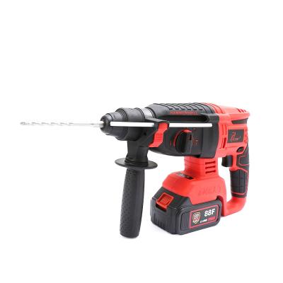 China Cordless Drill 1500 Li-Ion Battery Power Hammer Drills Rechargeable High Power 20V Lithium Hammer Drill Electric Hammer Impact for sale