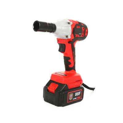 China Auto Wheels 18V/20V Professional 1500mah Li-Ion Battery Electric Wrench High Torque Motor Brushless Impact Wrench For Auto Wheels for sale