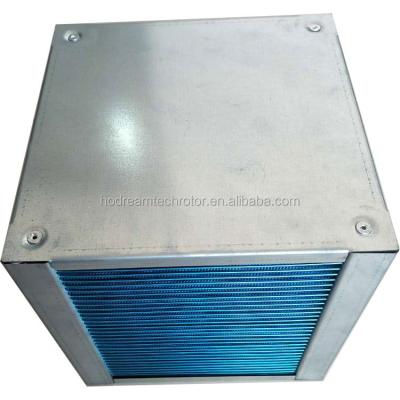 China Anti-Corrosion Air Cross Flow Hotels Aluminum Plate Fin Regenerative Heat Recovery Core for sale