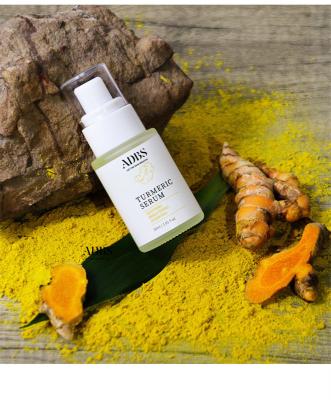 China Peel Revitalizer OEM/ODM Vegan Natural Turmeric Serum Skin Care Brightening Face Serum Whitening Vitamin C Serum for sale