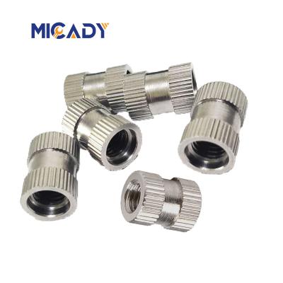 China Heavy Industry Stainless Steel Injection Mold M3 M3.5 Knurl Thread Insert Nuts for sale