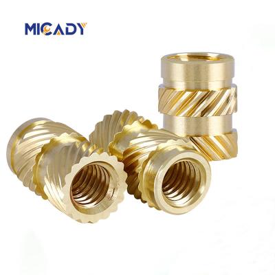 China Gold Price Multi Brass Nuts M2.5 Brass Long Nuts Heavy Industry Heavy Industry Insert Nut for sale