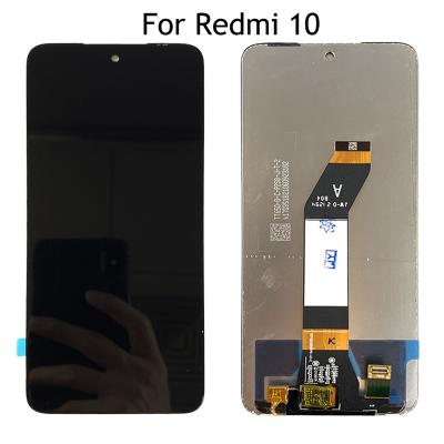 China For redmi 10 phone screen original For Xiaomi Redmi 10 LCD Display Touch Screen Digitizer Assembly For 21061119AG Display LCD Replacement for sale