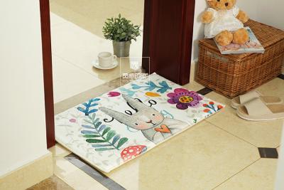 China Swanlake Simple Style Outdoor Floor Rugs Anti Slip For Kitchen / Bedroom for sale