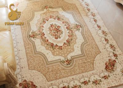 China Custom Design Persian Floor Rugs Anti Slip 100% Polyester Material for sale