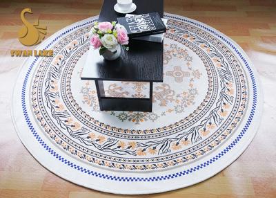 China Comfortable Round Entrance Rugs With Non Slip Backing OEM Available for sale