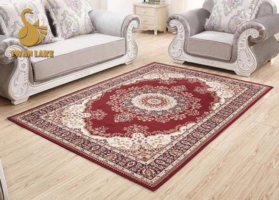 China Comfortable Red Persian Carpet For Houseware OEM / ODM Acceptable for sale