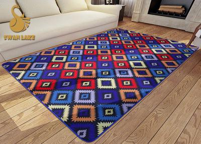 China 100% Polyester Pattern Printed Bedroom Area Rugs Home Mothproof Sitting Room Mats for sale