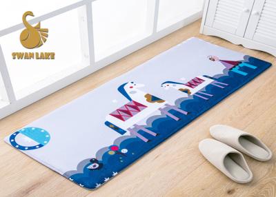 China Non - Slip Big Size Printing Childrens Bedroom Rugs For Home Kids / Baby for sale