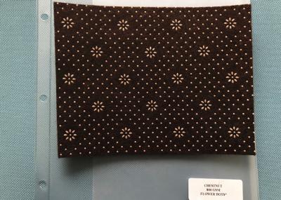 China 800gsm Chestnut Neddle Punched  Non Woven Cloth With Flower Dots Backing for sale