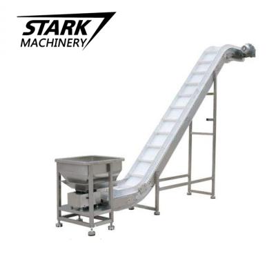 China Heat Resistant Bucket Conveyor Peanut Conveyor Belt Transfer Conveyor for sale