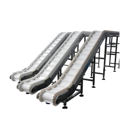 China Shandong Manufacturer PU Heat Resistant Belt Conveyor with Baffles Loading Food Conveyor Lifting Food Conveyor for sale