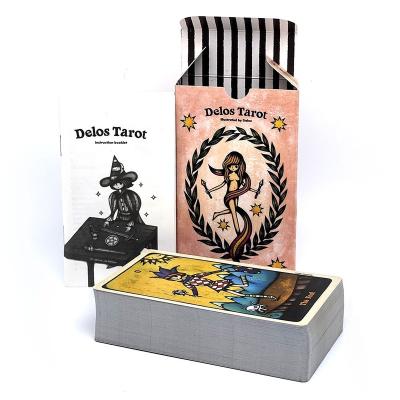 China Paper Makers Supply Wholesale Custom New Designs Tarot Mini Card Packs for sale