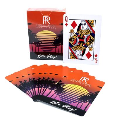 China High Quality Luxury Party Game Poker Paper Playing Cards Custom Design Poker Card Chip Poker for sale