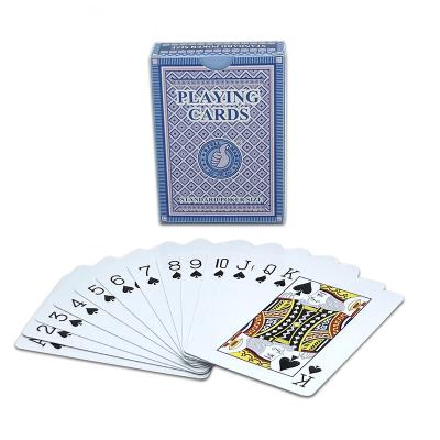 China Hot Selling Paper Entertainment Good Quality Custom Durable Paper Poker Playing Cards for sale