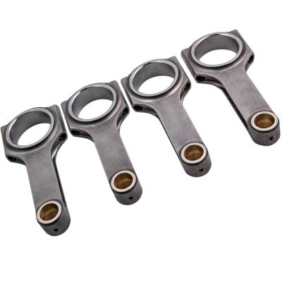 China H Beam Auto Parts 143mm Connect Rod Prelude Accord H22 H22A H22A1 Conrod Connecting Rods For Honda JDM for sale