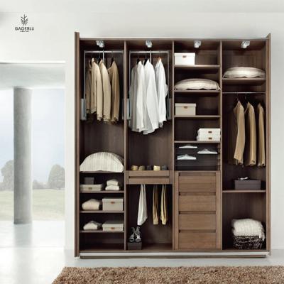 China modern simple modern wood wardrobe/wardrobe for bedroom furniture for sale