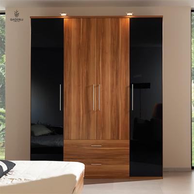 China 2019 Hot Sale Wholesale Solid Wood PANEL Bedroom Wardrobe for sale