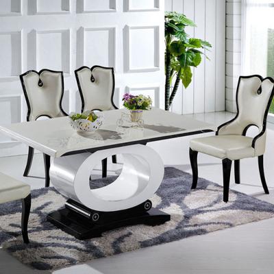 China Modern Dining Room Furniture Dining Sets Stone Dining Tables for sale