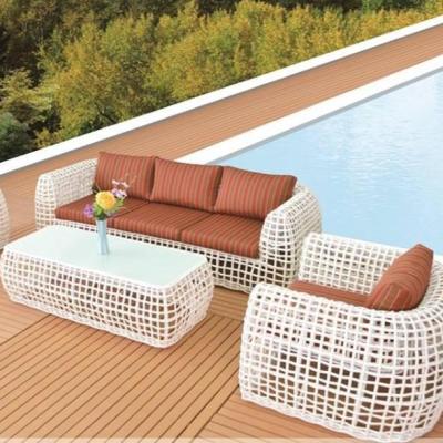 China Outdoor Outdoor Sofas Furniture Garden Furniture Waterproof Pool Furniture Sofa Set for sale