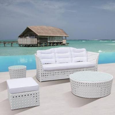 China Outdoor Rattan Garden Furniture Wicker Outdoor Furniture Handmade Beach Furniture for sale