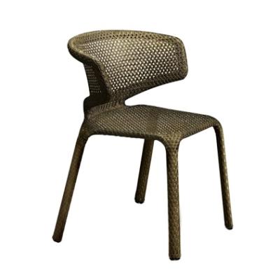 China Restaurant Outdoor Custom Furniture Bistros Outdoor Use Rattan Bar Stool Chair for sale