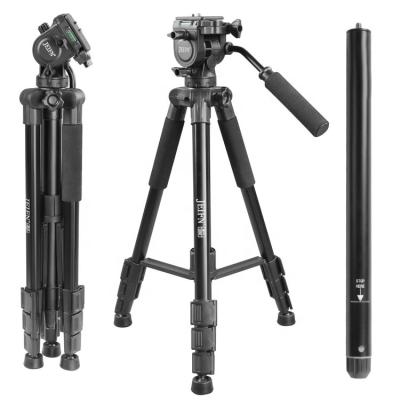 China Digital Camera Tripod 170CM Liquid Head Camera Tripod Stand Aluminum For Photography Canon Nikon Sony With Carry Bag for sale