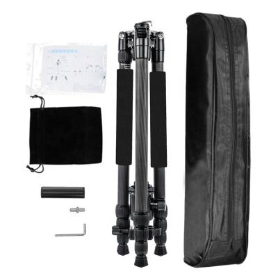 China Professional Q668C Digital Camera Digital Camera Carbon Fiber Tripod for sale