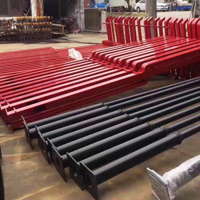 China Structure Pipe LED Street Light Pole Galvanized Aluminum Hot Sale 5M High Solar Lighting Pole for sale